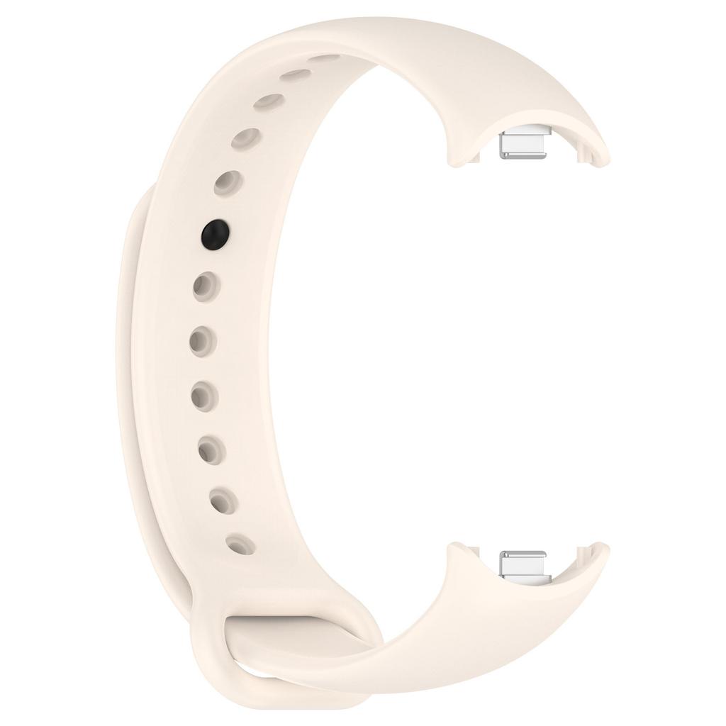 Silicone Strap for Xiaomi Mi Band 9 8 Strap NFC Sport Metal-plug Rubber Bracelet Wristband For Xiaomi Smart Band 8 Accessories
