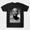 Men Black Print T-shirt Eve American Rapper No-Cut Transfer Paper Print Cotton Tshirt