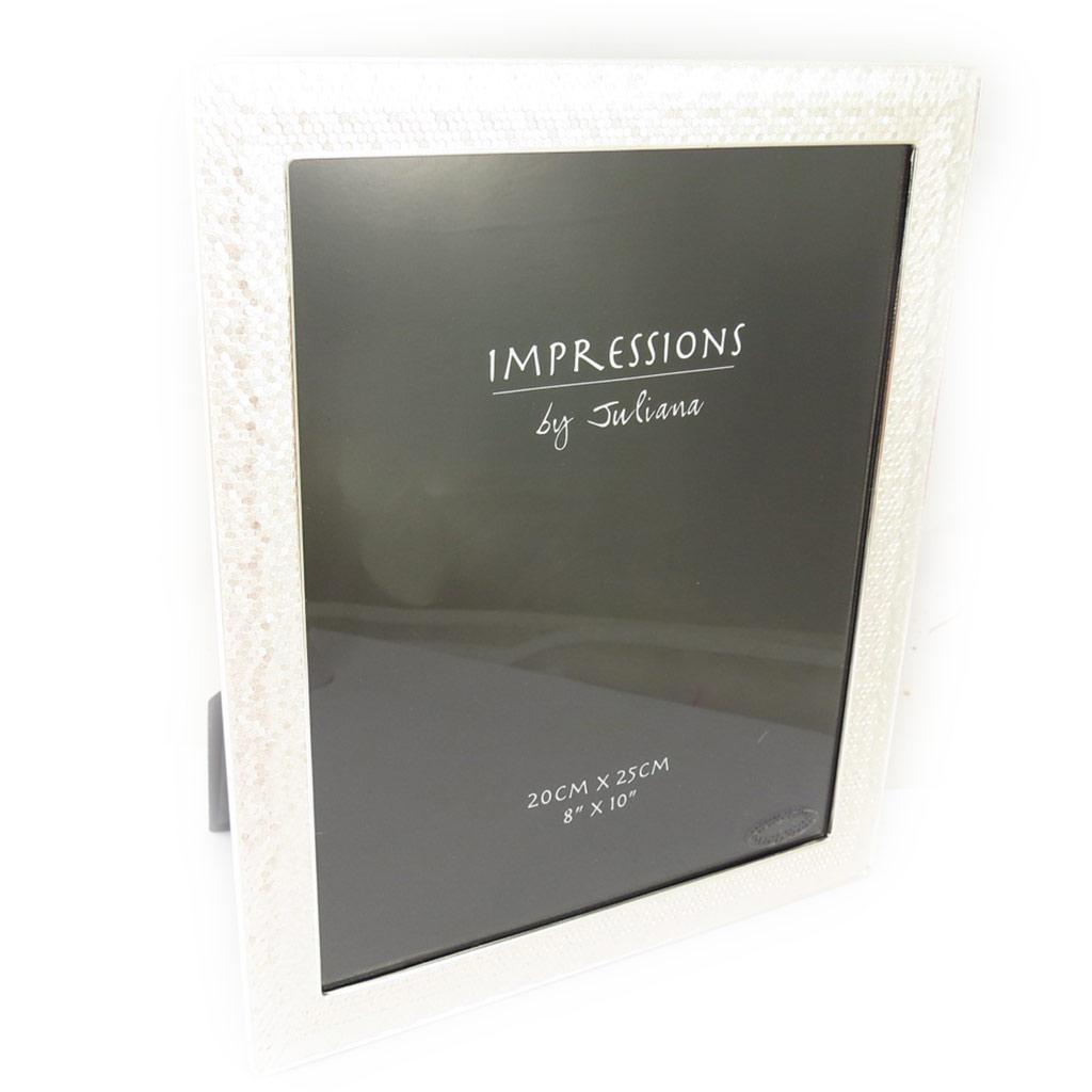 Les Trésors De Lily [K4987] - Ramka na zdjęcia 'Design' chrom lustrzany mozaika (20x25 cm)