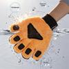 Coral Fleece Five-Finger Car Wash Glove Scratch-Resistant Soft Absorbent Unisex Multi-functional Double-sided Cleaning Gloves