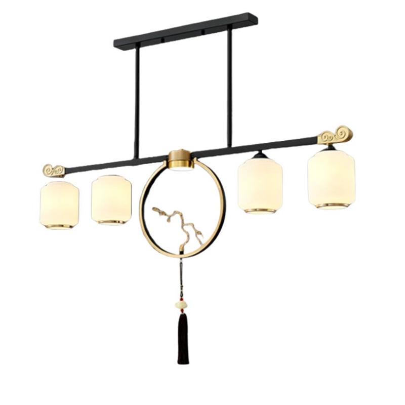 2024 Modern Chinese Style Chandelier for Living Room, Dining Room, or Bedroom - Simple and Elegant Atmosphere with Hotel-Quality Lighting