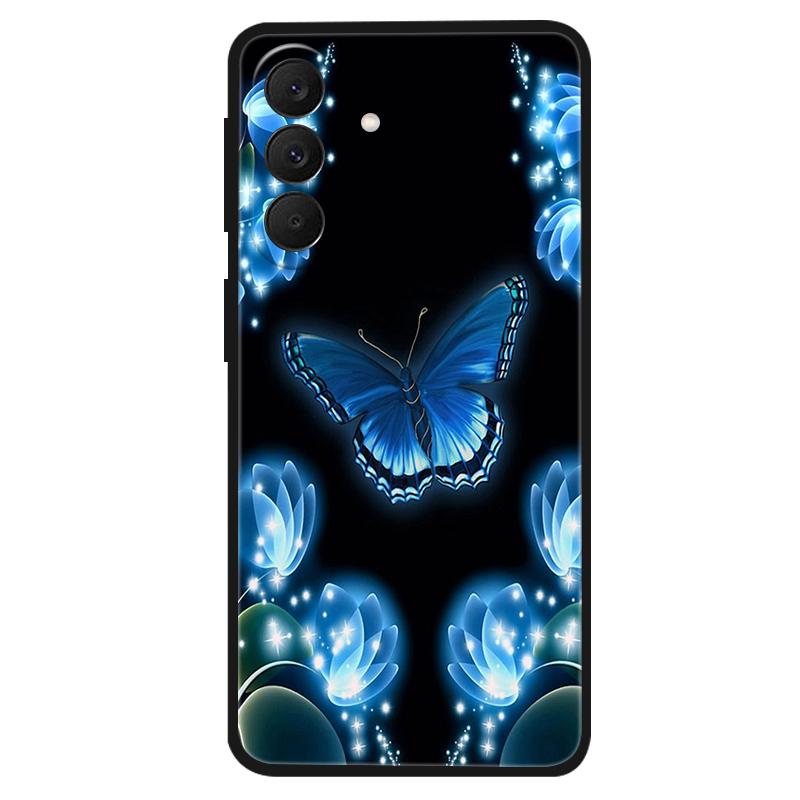 For Samsung Galaxy A57 A37 5G Case Bumper Starry Sky Soft Silicone TPU Back Cover for Samsung A37 A57 Phone Case Cute Cat Cover