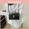 Stylish Vintage Shoulder Crossbody Bag In Black Cream Brown Stylish Pu Material
