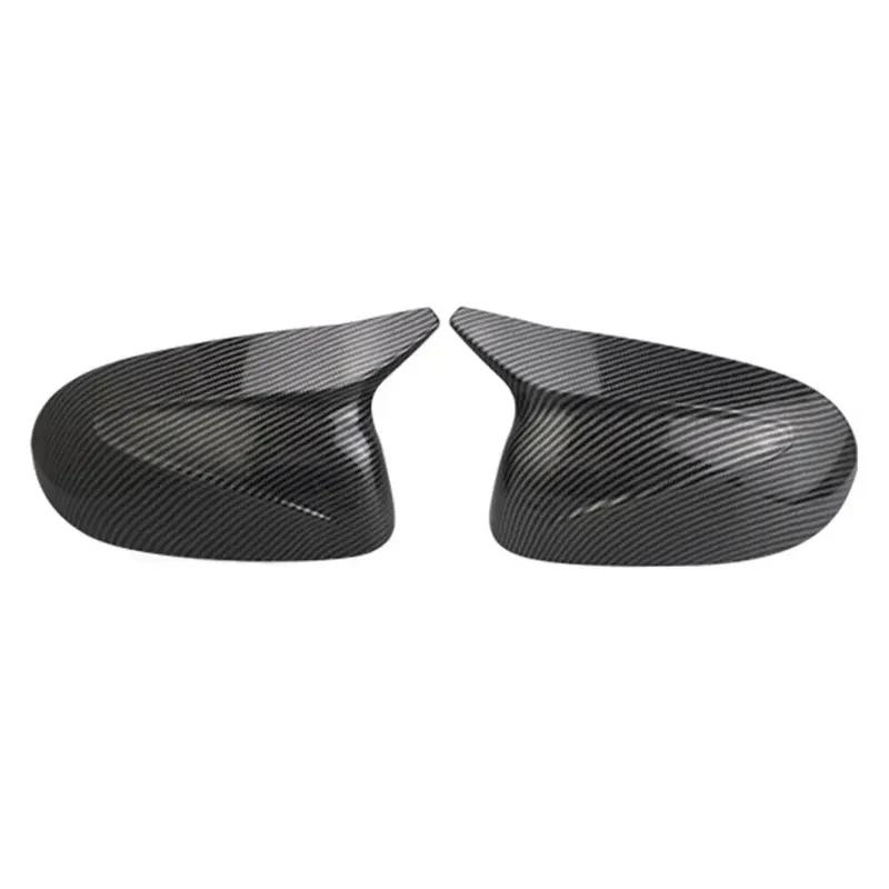 For BMW X3 G01 X4 G02 X5 G05 X6 G06 X7 G07 2018- Car Sticker Rearview Side Mirror Cover Wing Cap Exterior Rear View Trim ABS