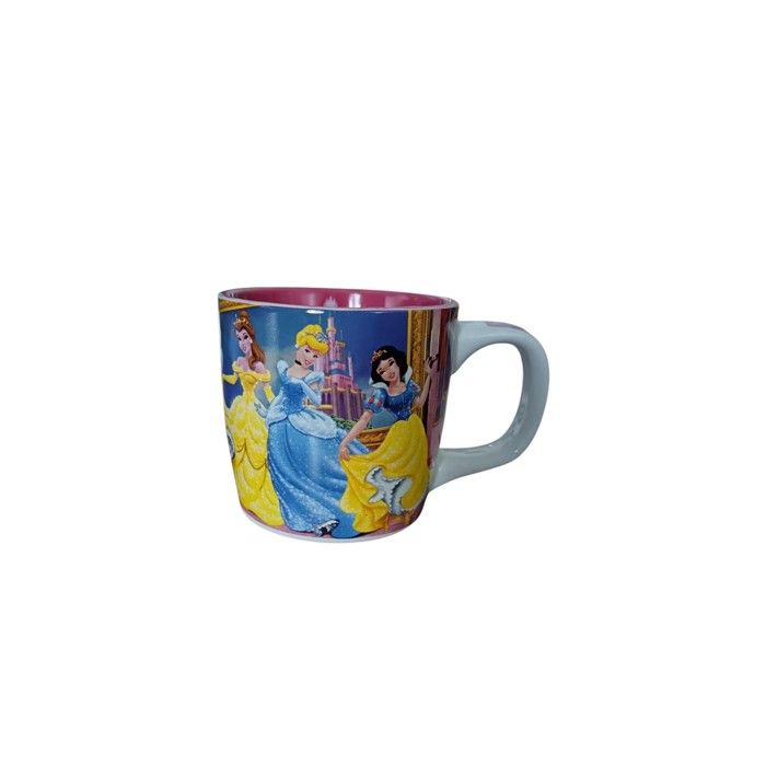 Mug - EDEN - Princesses - Céramique - Rose - 8 cm - Enfant