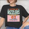 Fashion Listen Up Rizzlers This Sigma Has 67 Aura Energy Six Seven T Shirt for Unisex Unisex Cotton Tshirts Short Sleeve Clothing