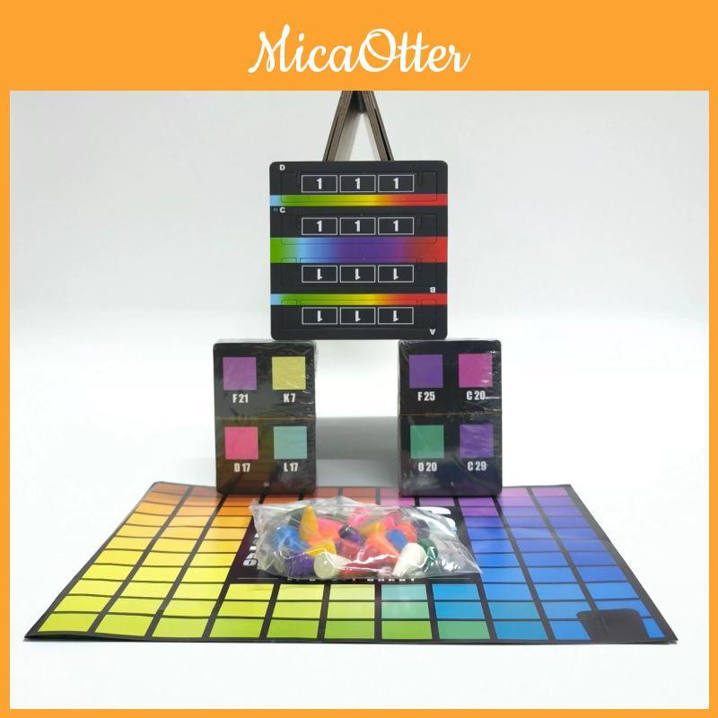 Hues And Cues Een Kleurenraadspel Speelgoed met Plastic Elementen voor Ouder-Kind Binding