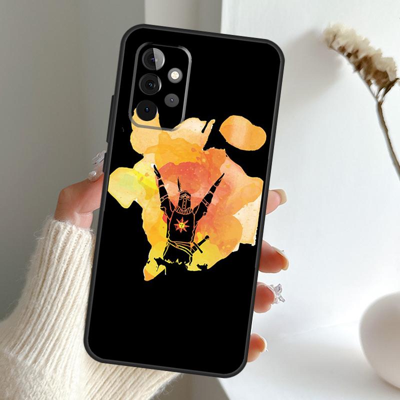 Praise the Sun Dark Souls Für Samsung Galaxy A51 A71 A12 A22 A32 A52 A72 A13 A23 A33 A54 A53 A34 A73 A21S A52S Handyhülle