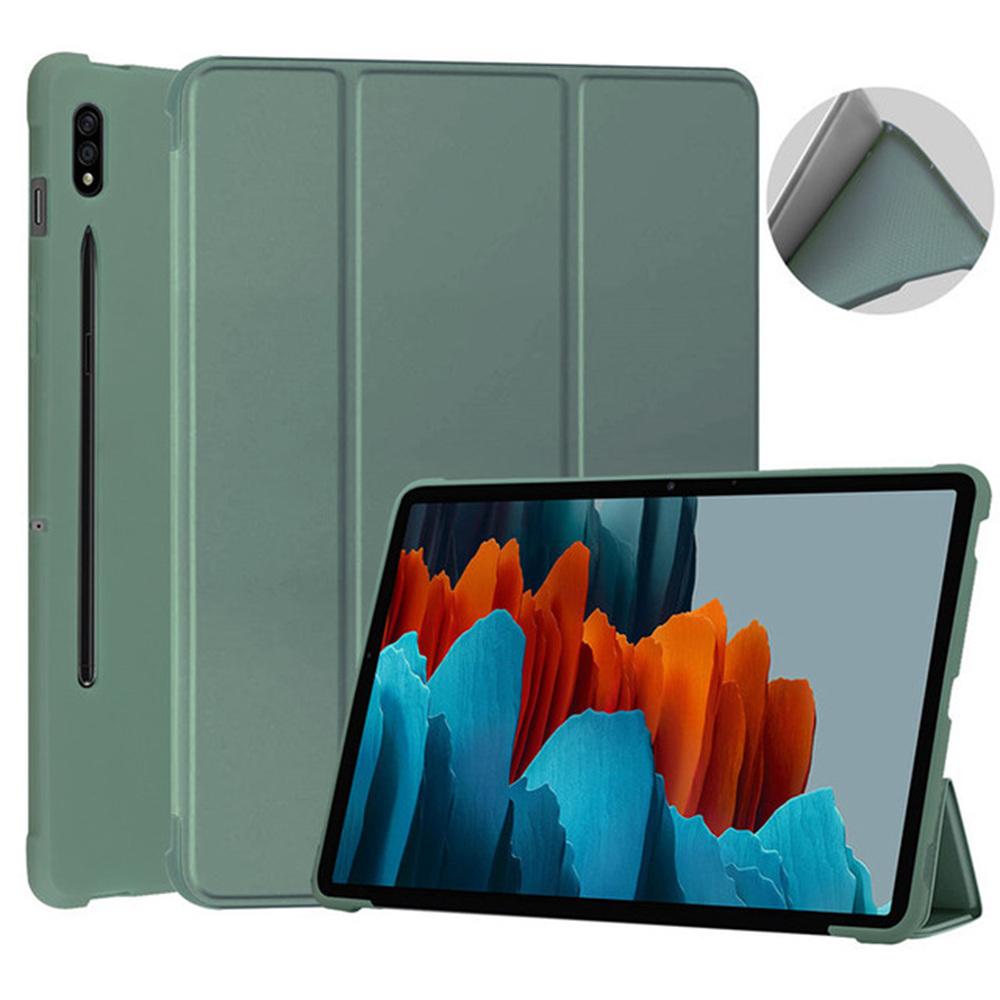 For Samsung Galaxy Tab S10 S9 S8 Plus S7 FE 12.4 S6 Lite Silicon Leather Cover for Galaxy Tab A7 Lite A8 A9 Plus Tablet Case