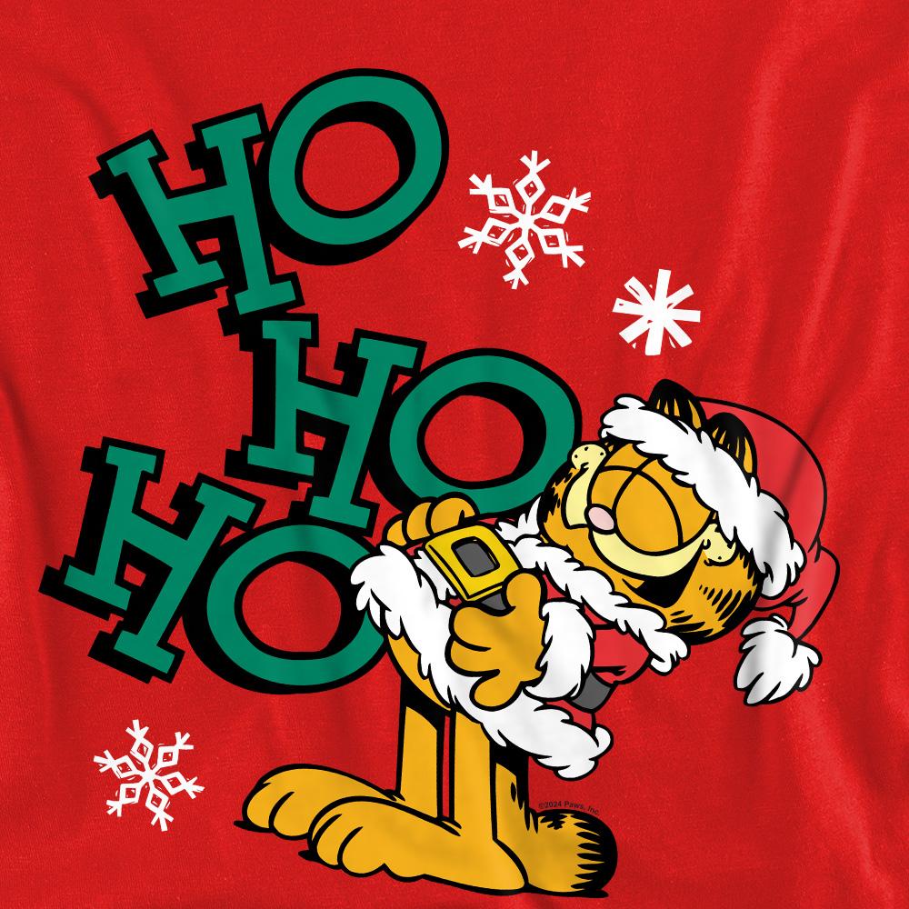 Garfield Unisex Adult Ho Ho Ho Christmas Sweatshirt