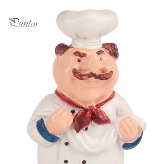 No Drill Wall Mount Cartoon Chef Hook, Resin Adhesive Toothbrush Holder, Small Decor Items Decorative Organizer for Kitchen or Washbasin Kids