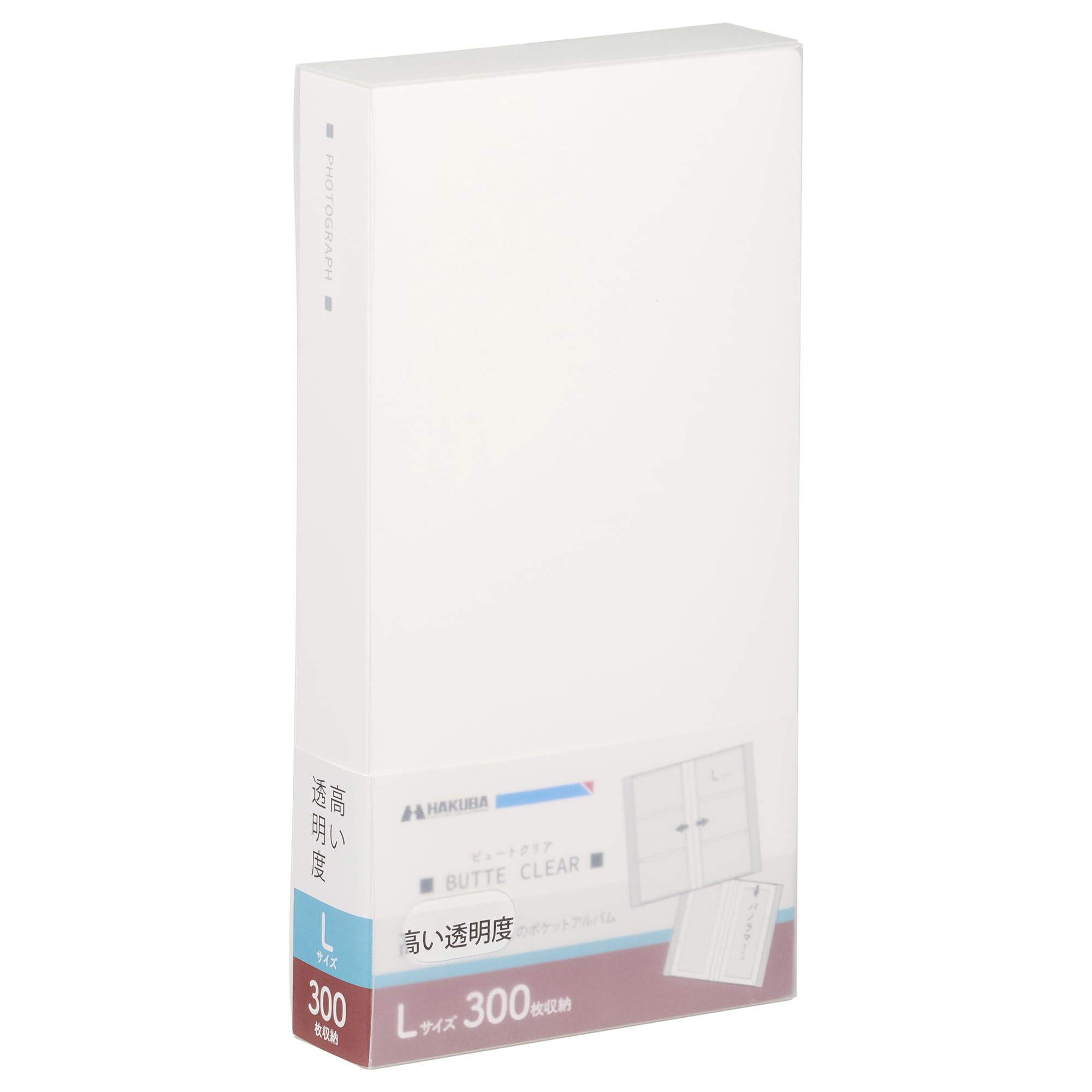 

HAKUBA Beaut 300 Фото Сумка-кейс Фото 4977187536201 Альбом карманного типа, Прозрачный, [Размер L, Листы, Белый] Хранение, Карманный тип, В комплекте, Альбом, белый