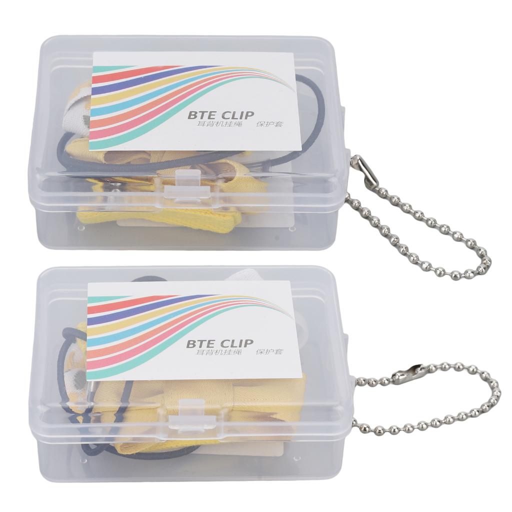 Hearing Aid Clip Prevent Lost Portable Hang Rope Hearing Aids Fixation Strap for Kids