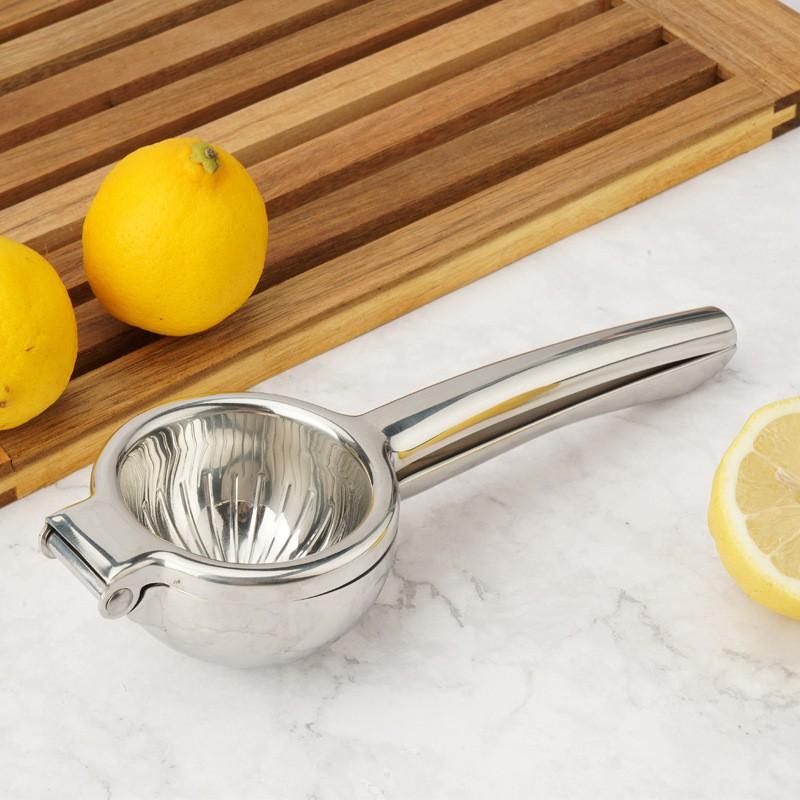 Manual Lemon Squeezer 8 Inch Stainless Steel Citrus Juicer Handheld Press Kitchen Bar Home Use