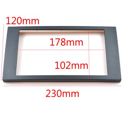 For Ford Double Din Stereo Fascia Fitting Kit Surround Wiring Adaptor Facia Panel Interior Accessories Audio Panel Replacement