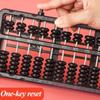 Black Blue Pink Calculation Bead Plastic Calculation Rack Counting Abacus  Intelligence Development