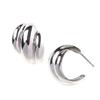 Glammuse Silver Ring Earring