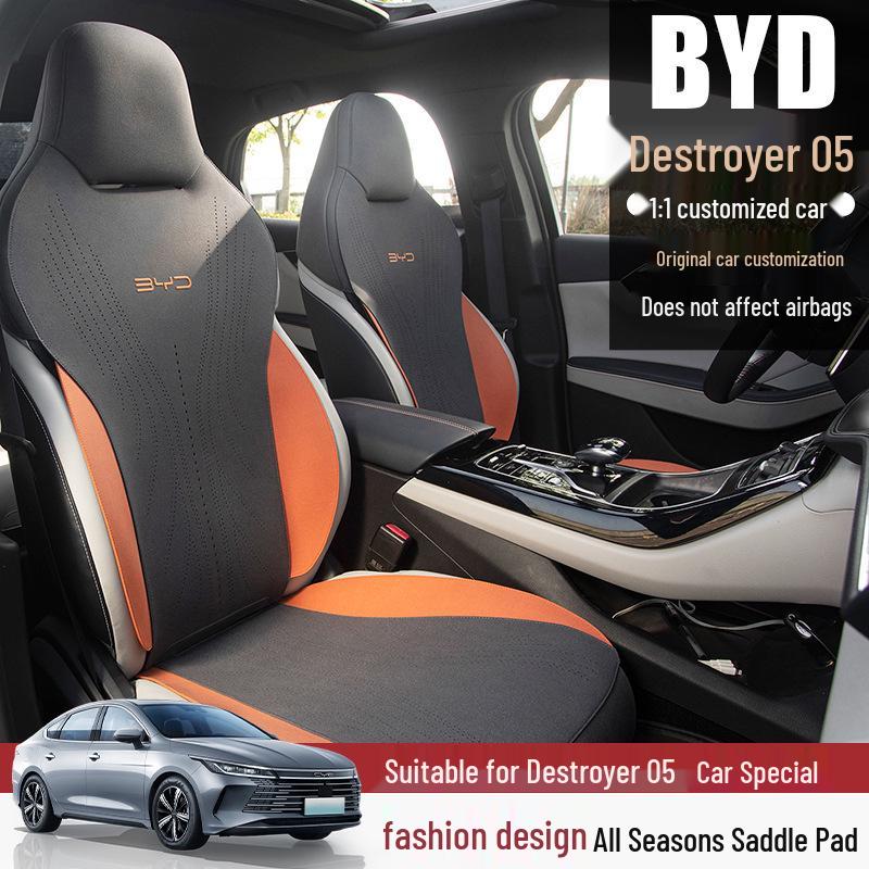 Four-Season Semi-Wrapped Saddle Pad Seat Cushion for BYD Destroyer 05
