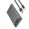 Modern 2.5Inch External Enclosure for 2.5In HDD with Shockproof Design and Not Required Tool Wide Compatibility
