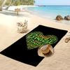Brazil National Football Team Printed Beach Towel Quick Dry Soft TowelPortable Large Rectangular Beach Blanket for Travel Swimming Pool