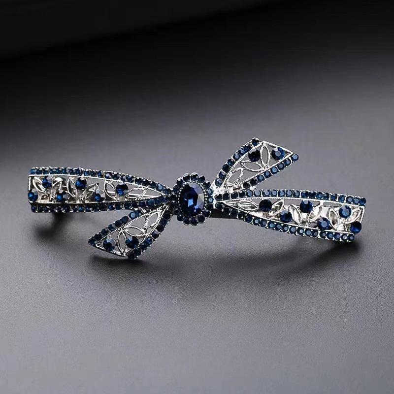 Classic Retro Korean Style Butterfly Hair Spring Clip - Hot Selling Internet Celebrity Bangs Clip
