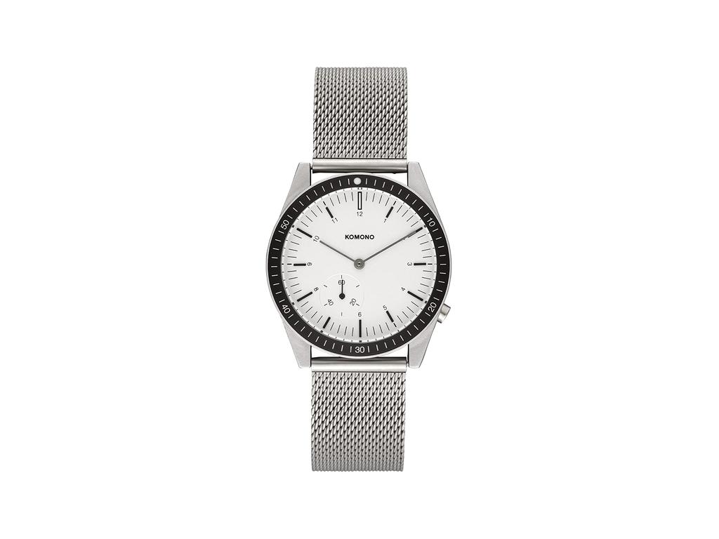 Authorized Distributor Komono Watch Ray Legacy Mesh Silver Stainless Steel [KOMONO] Men's KOM-W4408