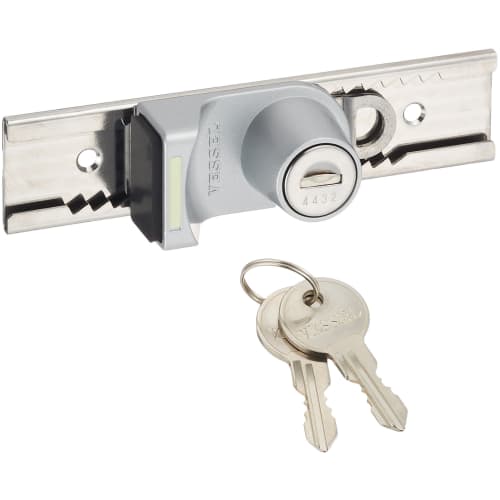 VESSEL Madlock with Lock, Silver, MKL-50S