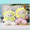 Creative Sunflower Sheep Plush Keychain Cute Lamb Toy Bag Charm For Kids And Teens