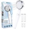 Shower head water-saving 80 ratepurifying beautiful skin high pressure chlorine removal boosting purifying micro-nano bubbles 3 modes angle adjustment