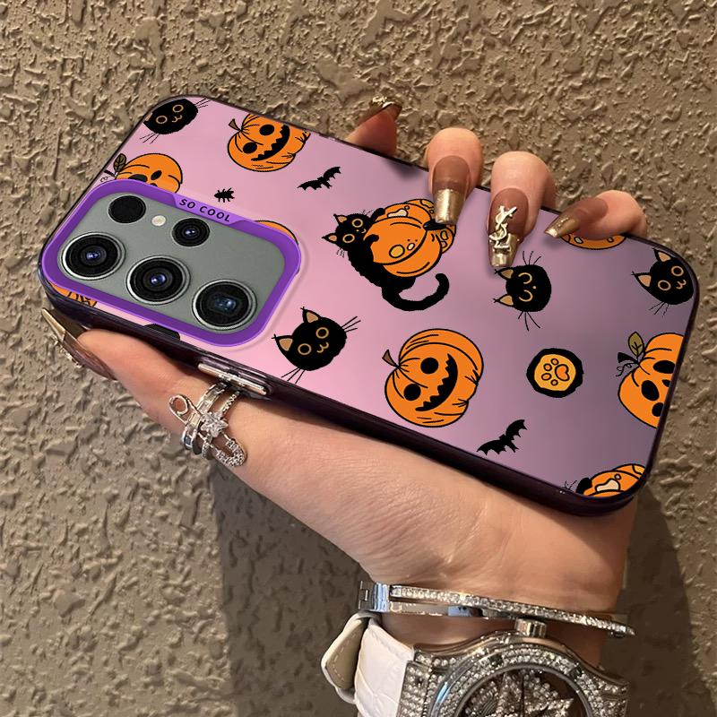 Ghost Halloween Frosted Case for Samsung Galaxy S25 S24 S23 S22 Ultra S21 Plus S20 FE A73 A72 A71 A56 A55 A54 A53 Acrylic Cover