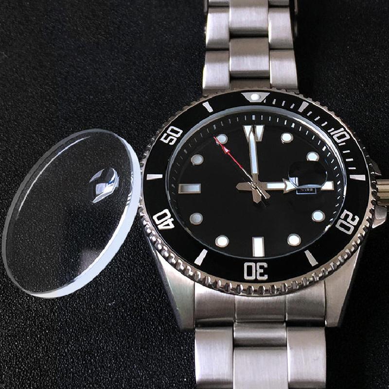 MDV-106 Calendar Magnifier Window Watch Lens Glass Mask for Casio Swordfish MDV 106 Mineral and Sapphire Mirror Watch Parts