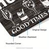 1pc Custom Metal Bar Sign Personalized Home Decor Water Resistant Wall Art