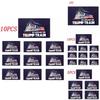 Trump 10pcs Donald Bumper Sticker 2020 All Aboard The Trump Train Car Stickers