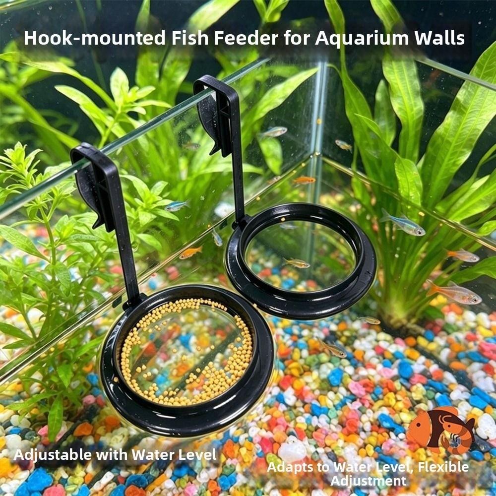 Circle Aquarium Feeding Ring Auto Float Up Fish Feeders Floating Fish Food Feeder Ring Fish Tank