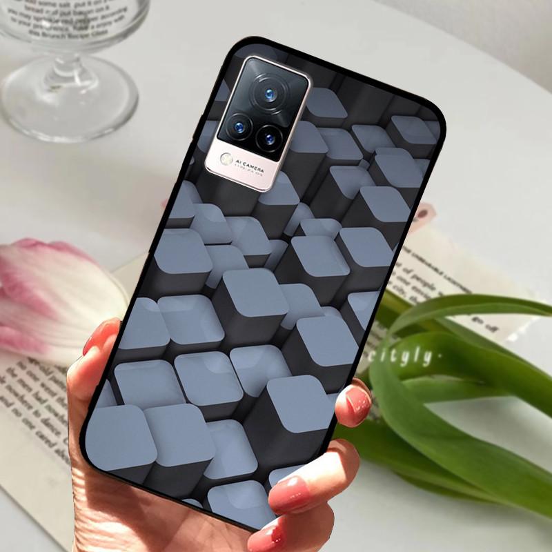 For vivo V21 5G 4G V21E Case Soft Silicone Phone TPU Coque Cover for Vivo V21E v21 V 21e 21 V2050 V2061 Protective Fundas Shell