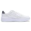 Li Ning Sycee Synthetic Leather Cushioning Low top Skateboard Shoes Men's White Gray AGCT339-6(Team1538-)