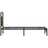 Vidaxl Łóżko Bez Materaca, 75X190 Cm, Brązowy Dąb