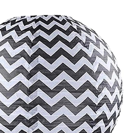 Halloween Lantern 12 Inch Paper Round Lantern Hanging Polka Dot Pumpkin Print Lantern Decoration for Party Supplies Photography Props
