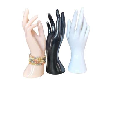 Female Hand Model Art Ornaments: Short Abstract Glove for Jewelry and Rings Display Photography
