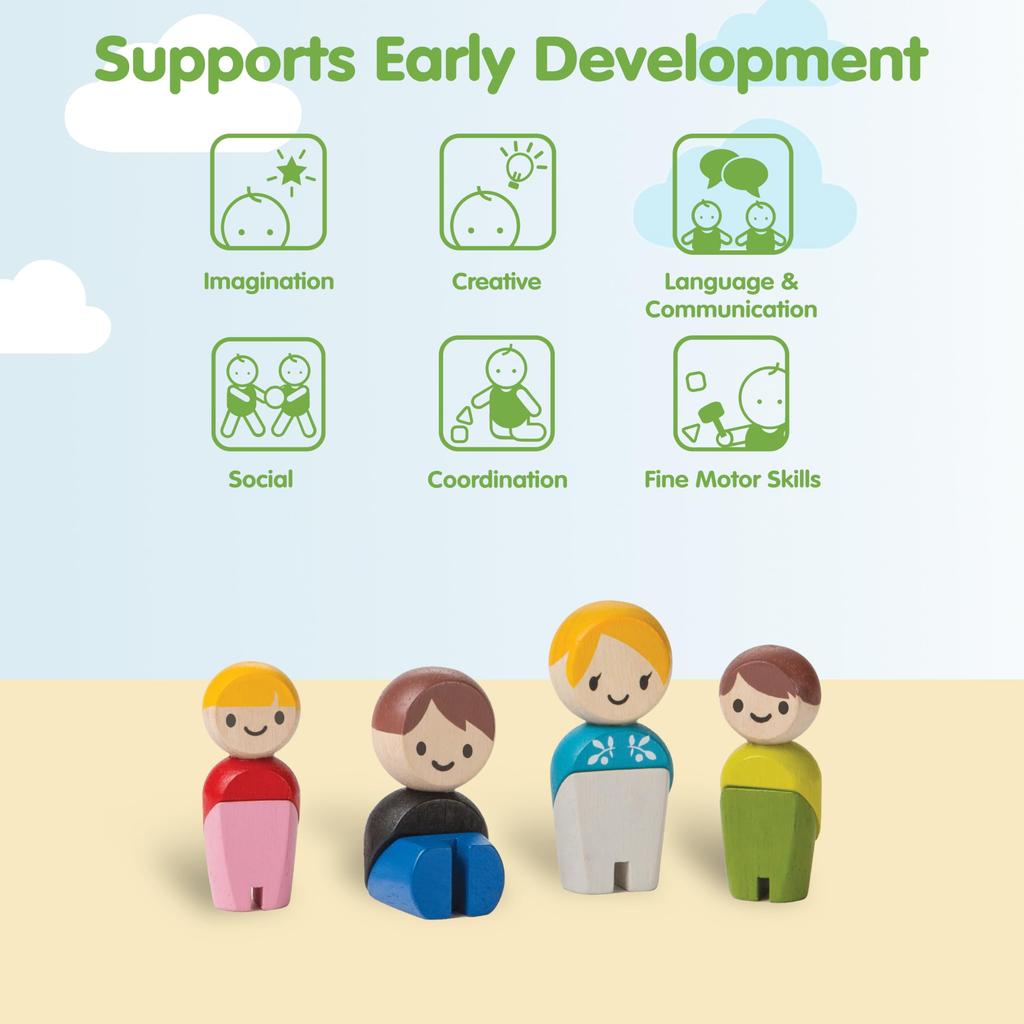 PLANTOYS JAPAN Family A 6264