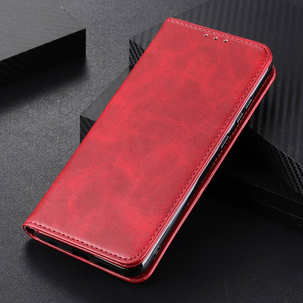For Honor X7b 4G/90 Smart/Play 50 Plus 5G Split Leather Case Wallet Cover Magnetic Closing