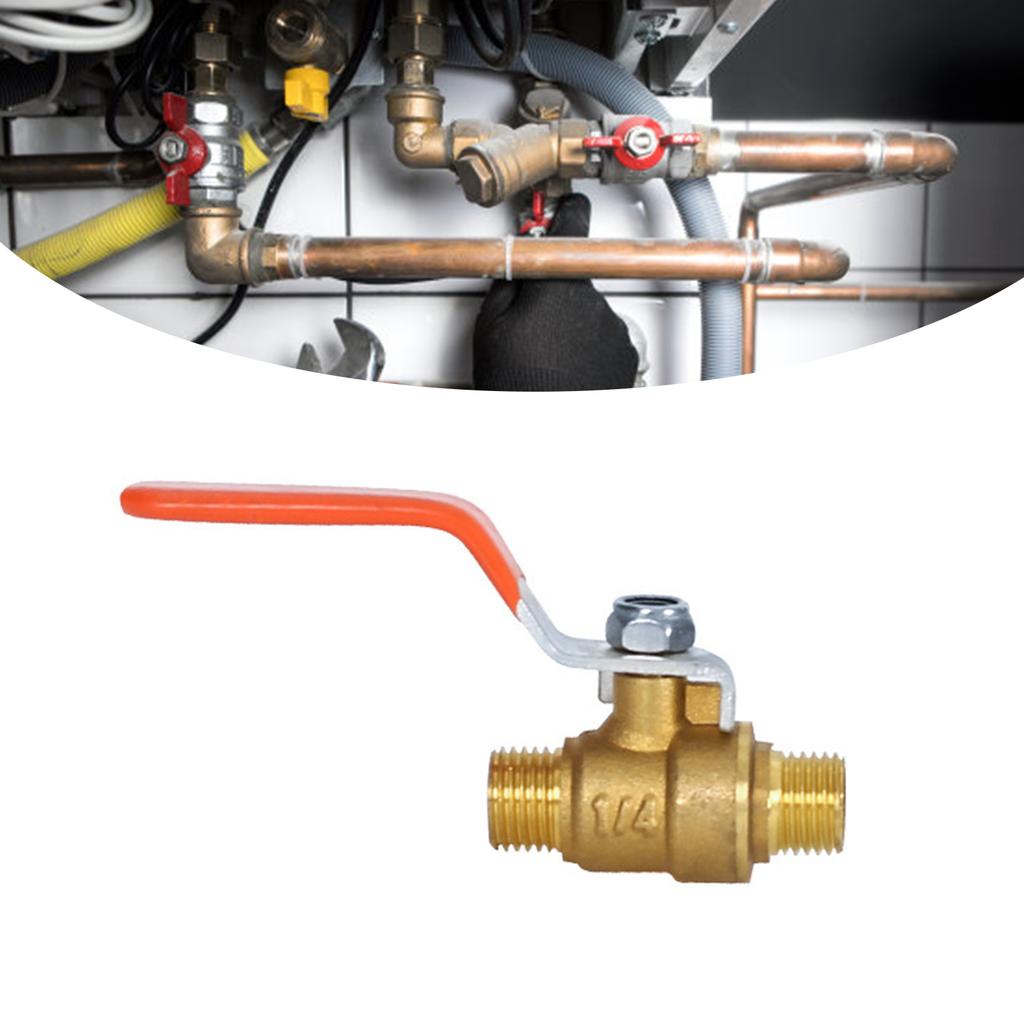 Multipurpose 3/4 Inch BSP DN20 Brass Round Valves Convenient for Water Systems with Male and Female Thread Designs