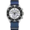 CITIZEN Men's Watch AT2500-19A Blue Light-Powered Eco-Drive Casual Nylon Strap