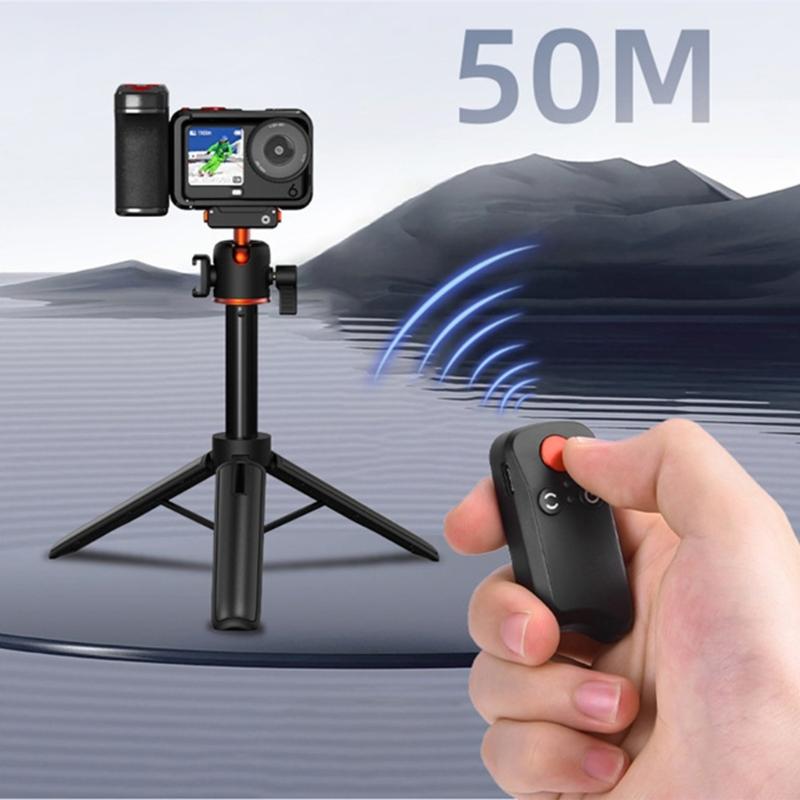 Aluminum Alloy Action Camera Grips With Bluetooth-compatible Connectivity And Magnetic for Action 3/4/5PRO Ergonomic Handling