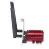 WiFi6 Wireless Network Card 1800Mbps Dual Band Desktop Gigabit Network Card Bluetooth5.2 PCIE Wireless Adapter for