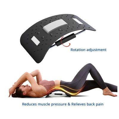 Massaggio per barella per la schiena Massaggio fitness per alleviare il dolore con base regolabile lombare