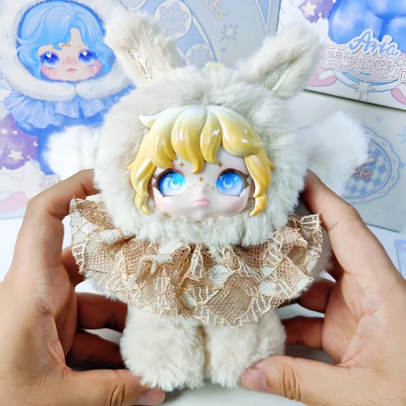 Genuine Dumia Aria Whisper Of Snow Traces Series Vinyl Face  Cute Aria Doll Action Figure Kawaii  Toy Gift