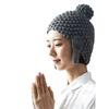 Funny Buddha Hat Creative Photo Good-looking Wool Knitted Hat Funny Buddhist Thermal Cotton Hat Ear Protection Hat