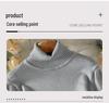 Women's Elegant 2025 Autumn/Winter Lapel Knitwear Solid Color Button Pullover Sweater