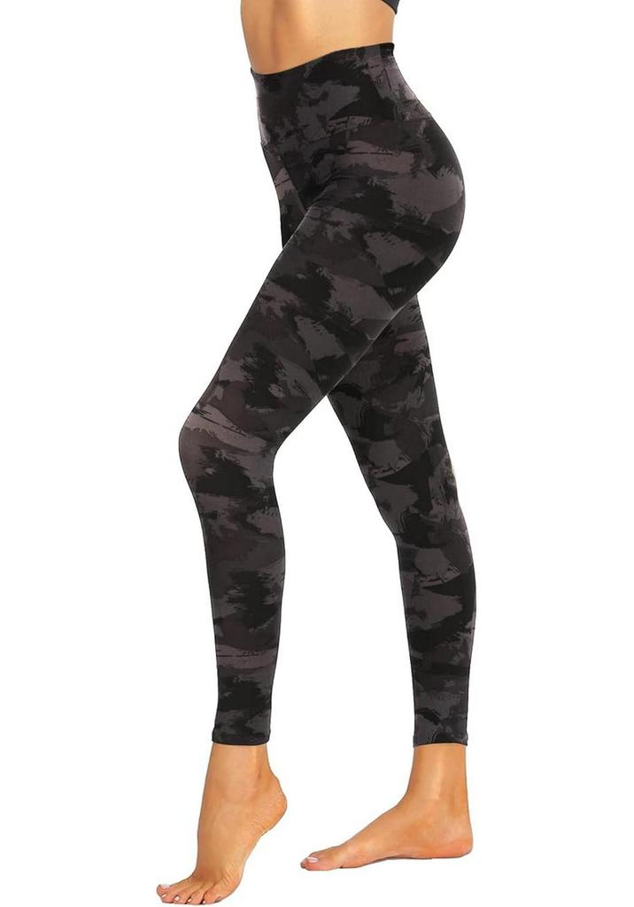 Leopard Print High-Waisted Yoga Leggings for Women
